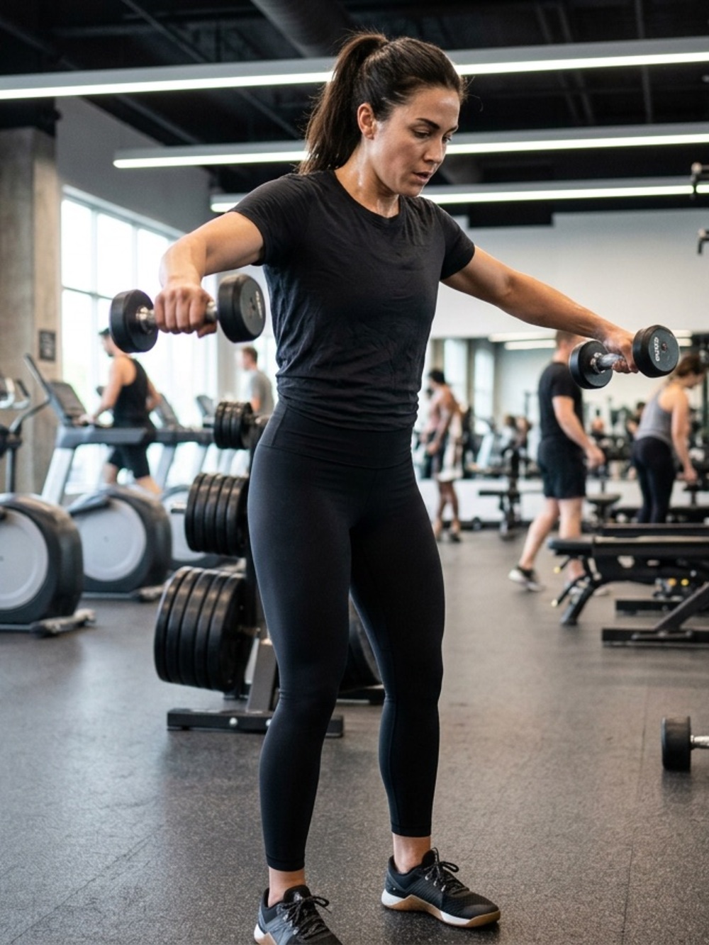 Lululemon Black Short Sleeve Te